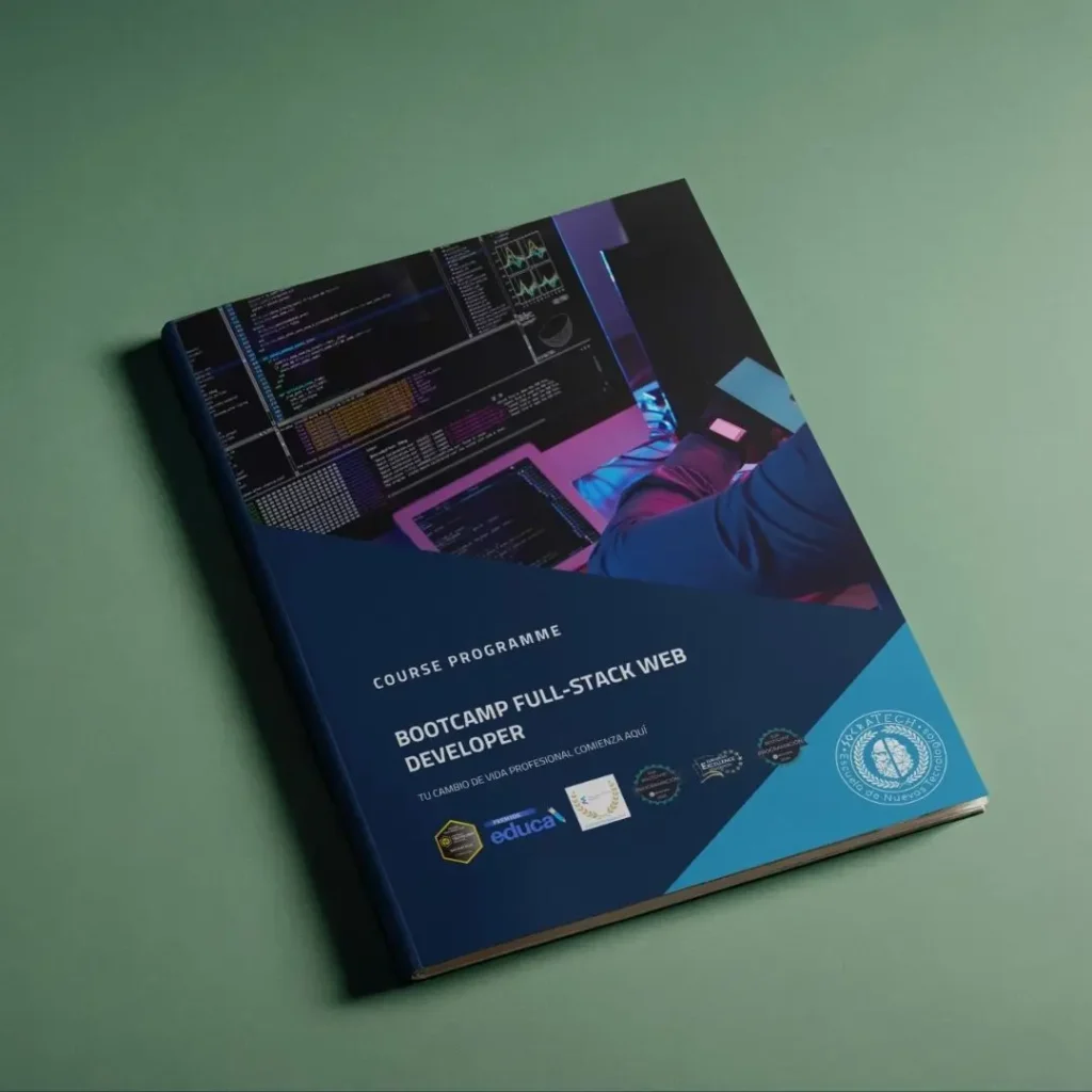 Mockup del Dossier del Bootcamp Full Stack Web Developer de SocraTech
