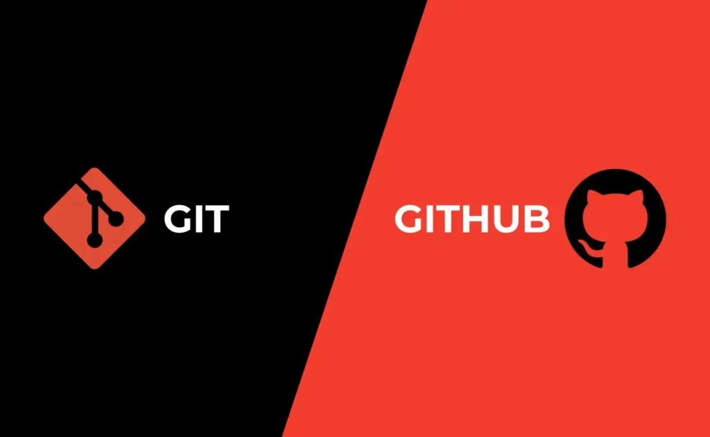 Imagen con los logos de Git y GitHub para la guía de SocraTech sobre Git y GitHub