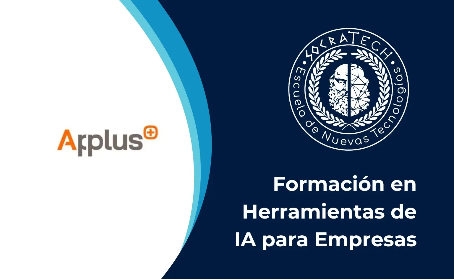Logo de la empresa Applus indicando que ha realizado la Formación en Herramientas de IA para Empresas de SocraTech