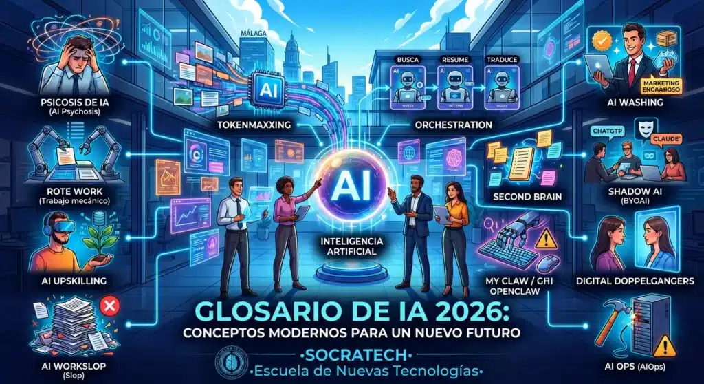 infografia sobre los términos de ia nuevos de 2026