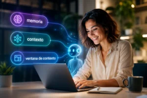 trabajando con una ia teniendo en cuenta la memoria, el contexto y la ventana de contexto